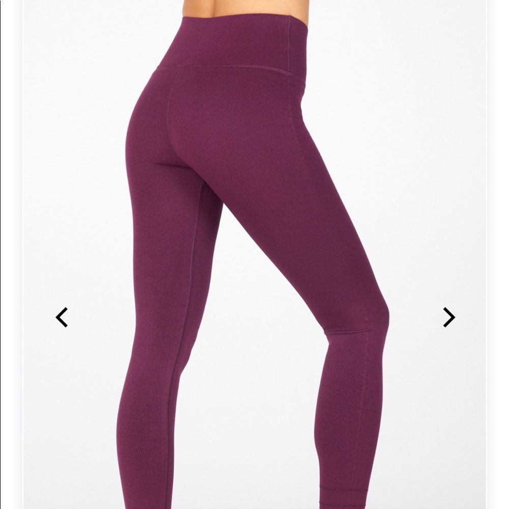 FABLETICS High Waisted Ankle Leggings Size Med